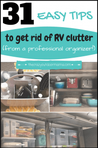 31 Easy Tips to Kick RV Clutter (from a Professional Organizer!)