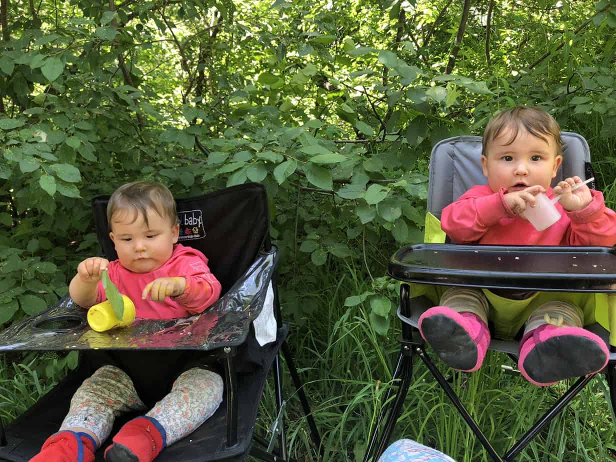 portable baby high chair camping