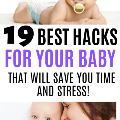 If you're pregnant or have a newborn, check out the best advice for moms with these 19 best hacks and tips for your baby! Three kids in, I've figured some stuff out.. and I really wish someone would have told me before I had my first!