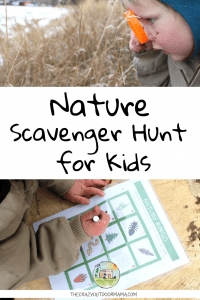 Nature Scavenger Hunt for Kids and Little Explorers! [Printable] – The ...