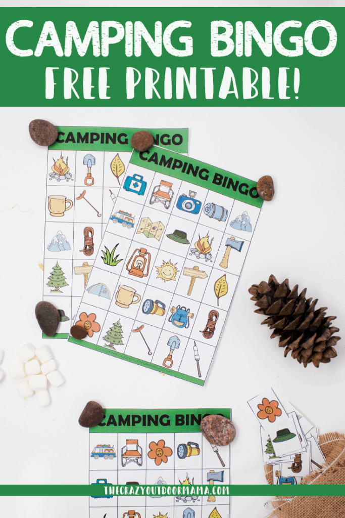 Free Printable Camping Bingo Cards A Fun Camping Party Or Outdoor Activity For The Whole