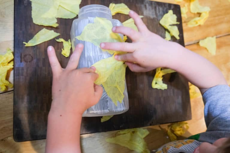 kids-rip-and-stick-camping-lantern-craft-using-a-recycled-container-the-crazy-outdoor-mama