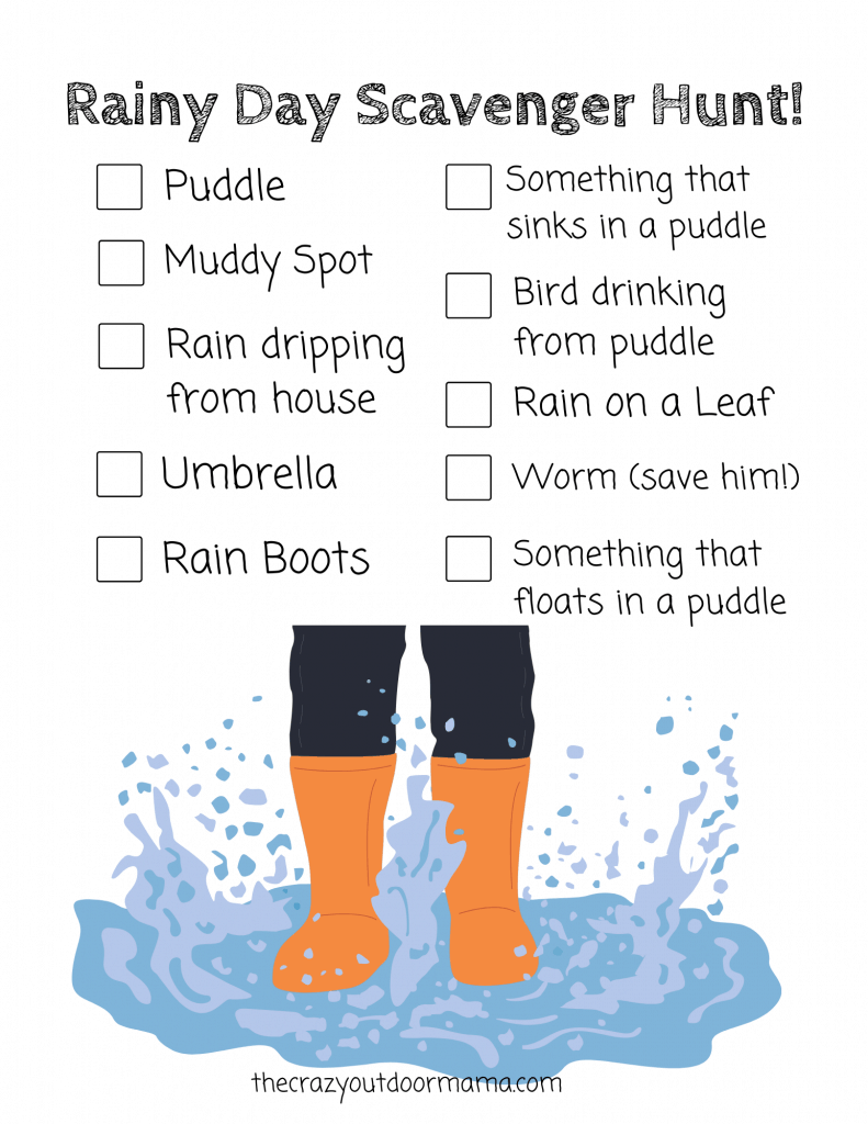 Best Outdoor Activities for Rainy Days