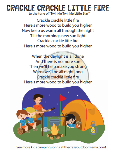 Download 53 Favorite Family Campfire Songs Pdf Printables The Crazy Outdoor Mama