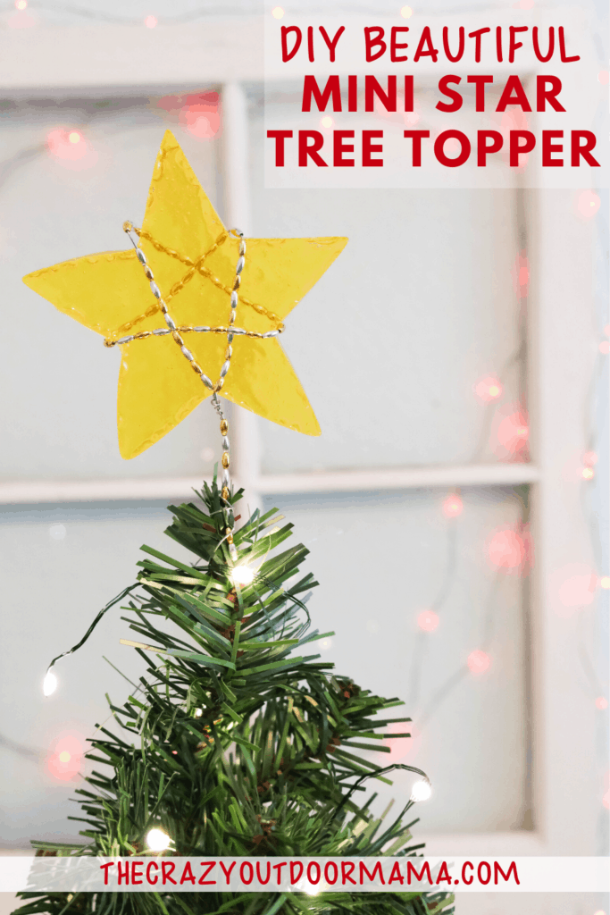 christmas tree star topper craft