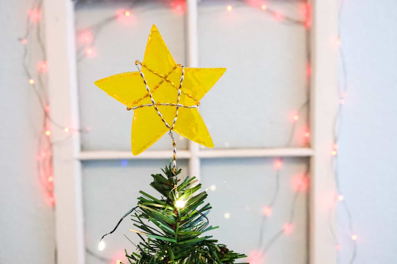 DIY Beautiful Star Mini Tree Topper – The Crazy Outdoor Mama