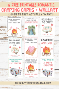 9 Most Romantic Camping Gifts + 19 FREE Camping Valentine Printables ...