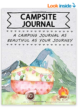 camping journal gift