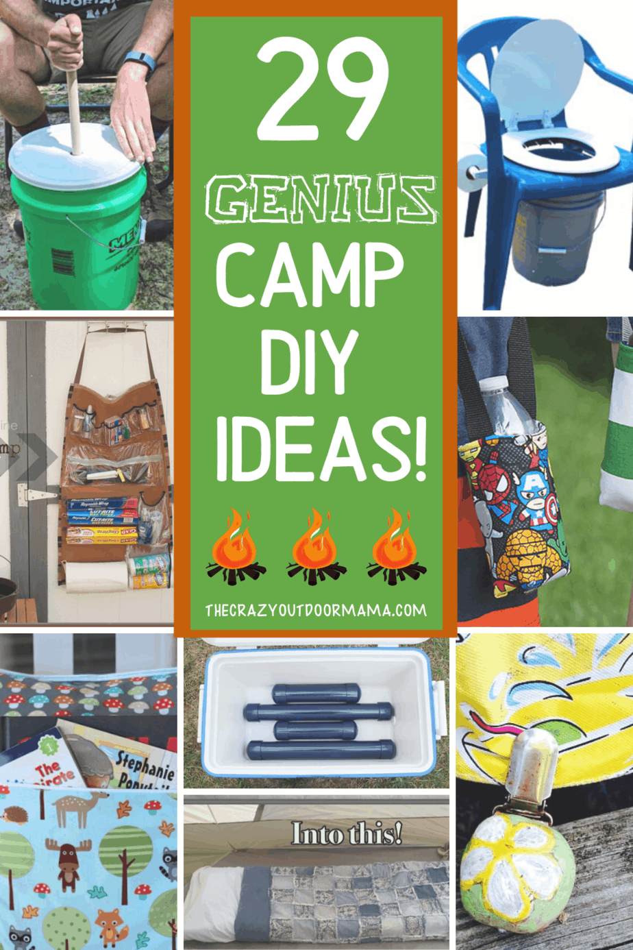 29 Unique Camping DIY Projects That Are GENIUS! The Crazy Outdoor Mama