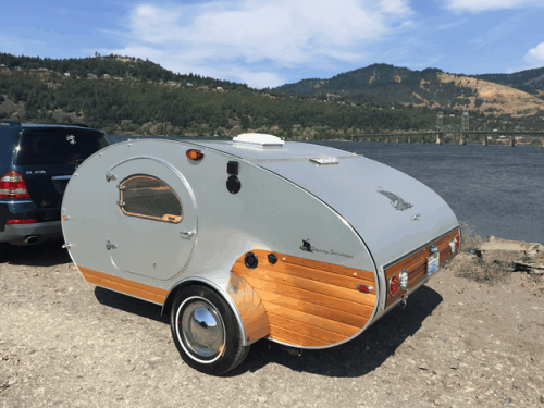 Building + Camping With a STUNNING Custom Teardrop Trailer – The Crazy ...