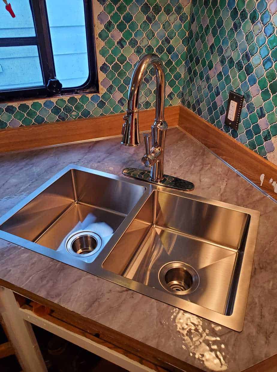 17 Peel and Stick Kitchen RV Backsplash Ideas! The Crazy Outdoor Mama