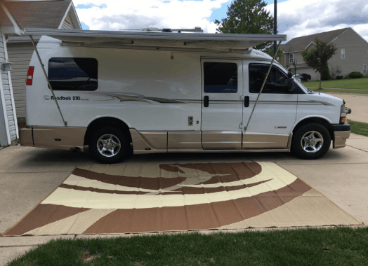 5 Best RV Patio Mats of 2022 (from actual RV owners!) – The Crazy Outdoor  Mama
