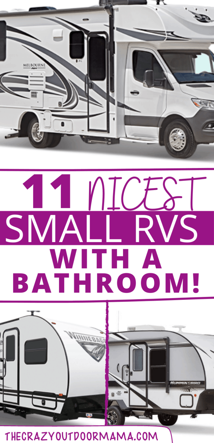 11 Best Small RVs With a Shower and Toilet (Pics + Floor Plans) The