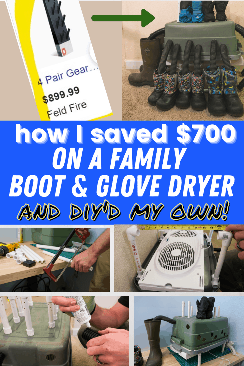 Boot dryer clearance diy