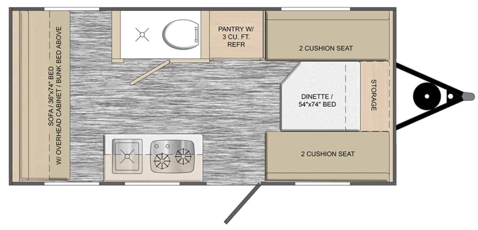 11 Best Travel Trailers Under 5000 lbs - Video Tours, Pics + Floor ...