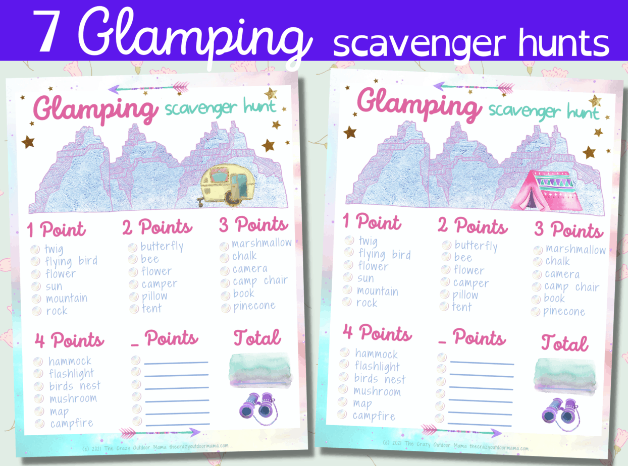 Girly Glamping Slumber Party