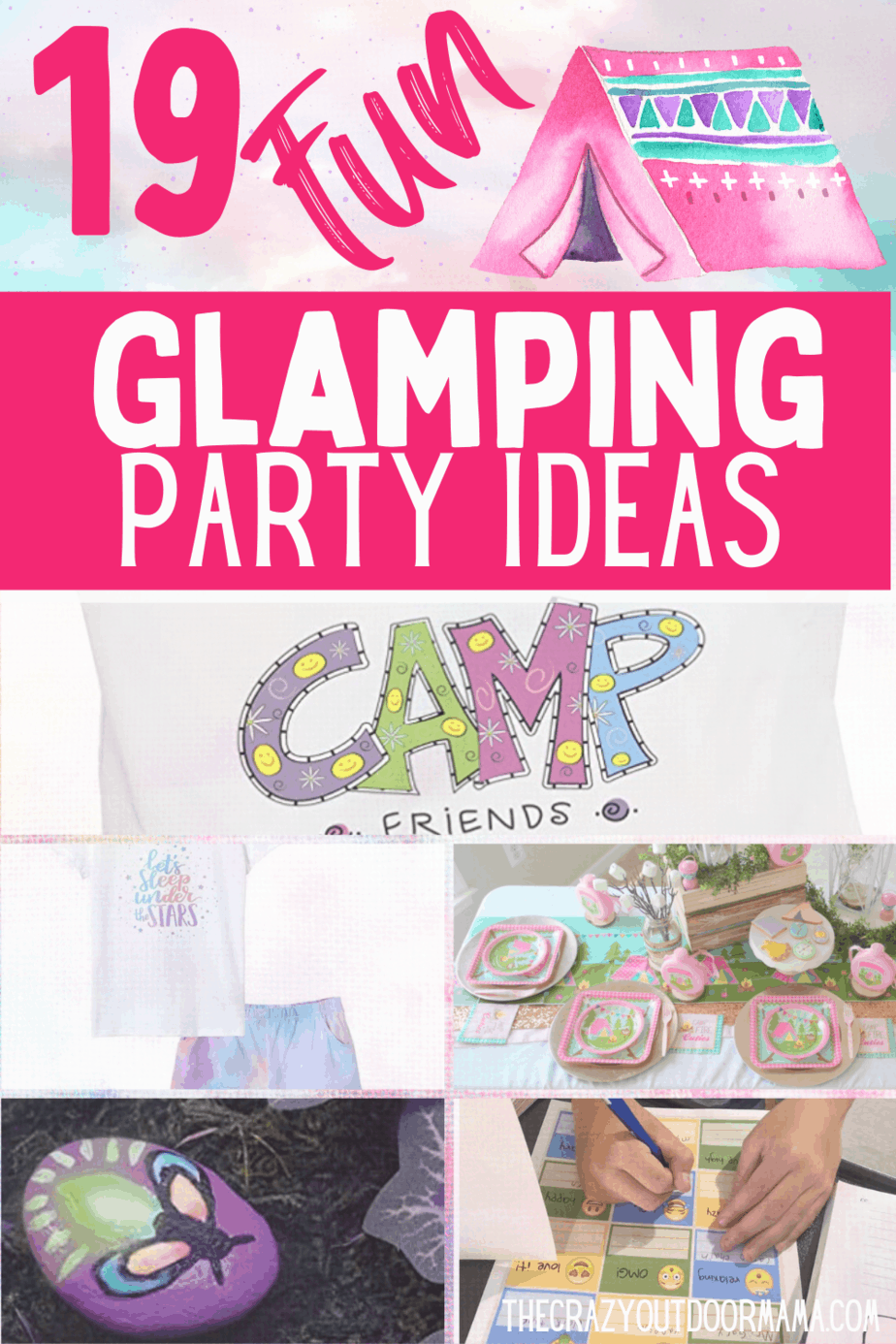 19 Backyard Glamping Party Ideas for Girls – The Crazy Outdoor Mama
