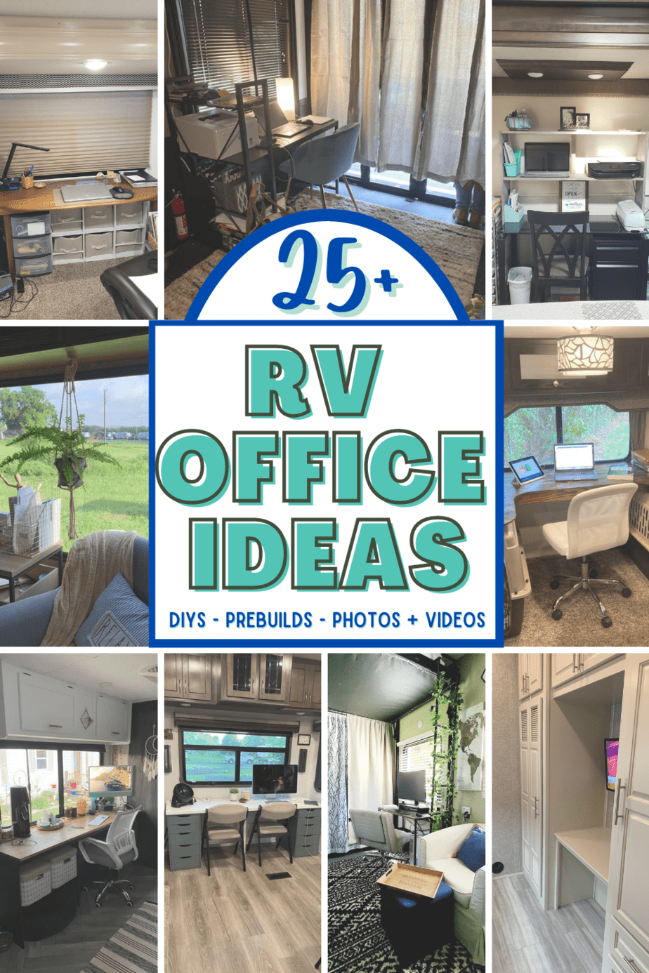 27 RV Office Conversion Ideas to Transform Your Space [Video + Pictures ...