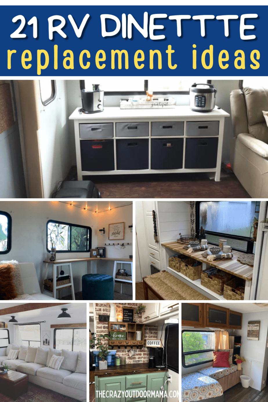 Rv Dinette Replacement Ideas 