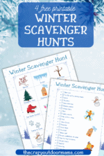 7 Winter Scavenger Hunts for Kids (+FREE Printable Pack!) – The Crazy ...