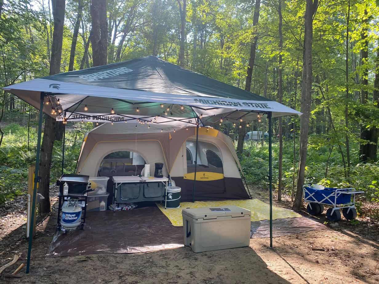 47 Tent Camping Set Ups You'll LOVE (With Pics!) The Crazy Outdoor Mama