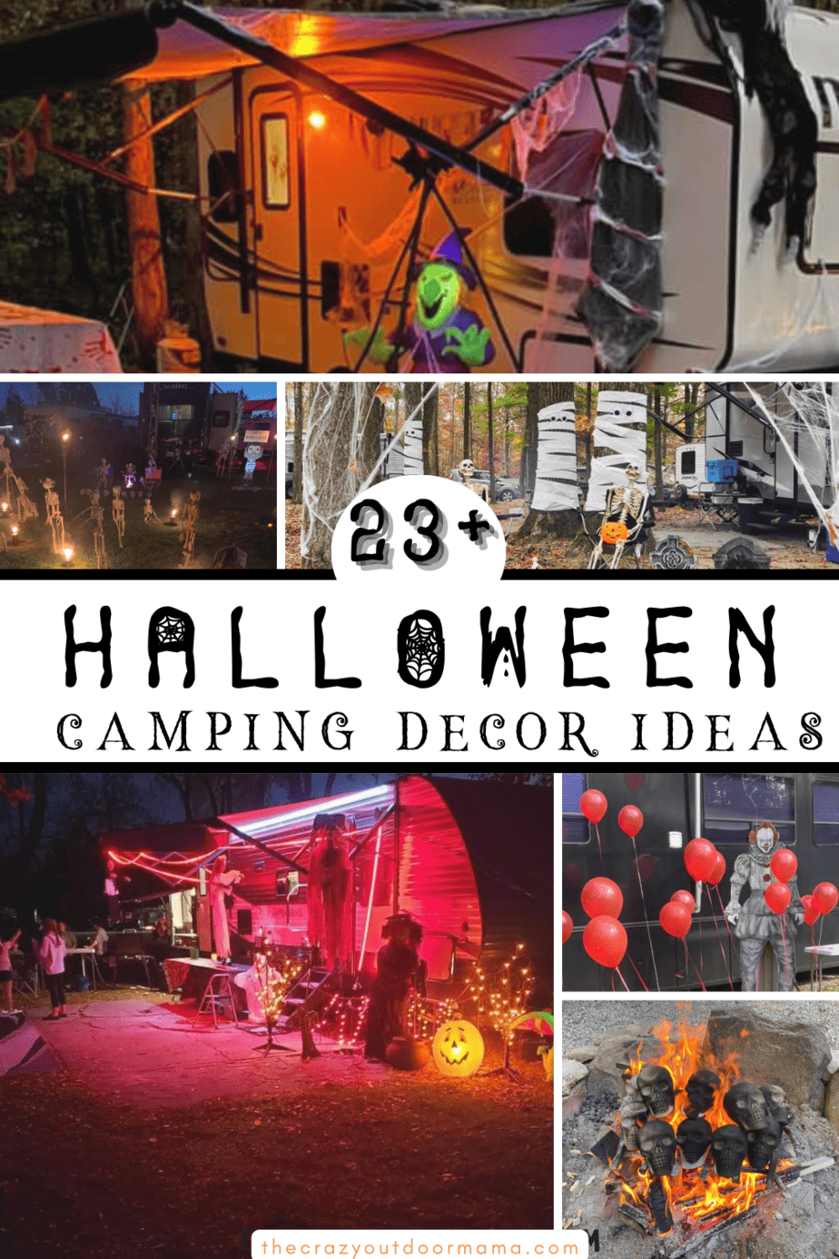 23 Ideas To Decorate Your RV for Halloween Camping! The Crazy Outdoor