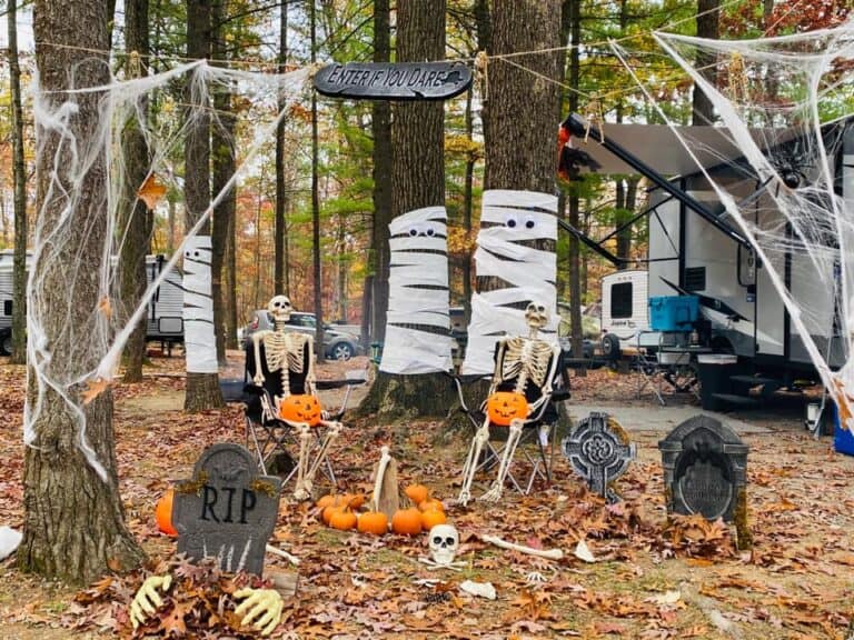 23 Ideas To Decorate Your RV for Halloween Camping! The Crazy Outdoor