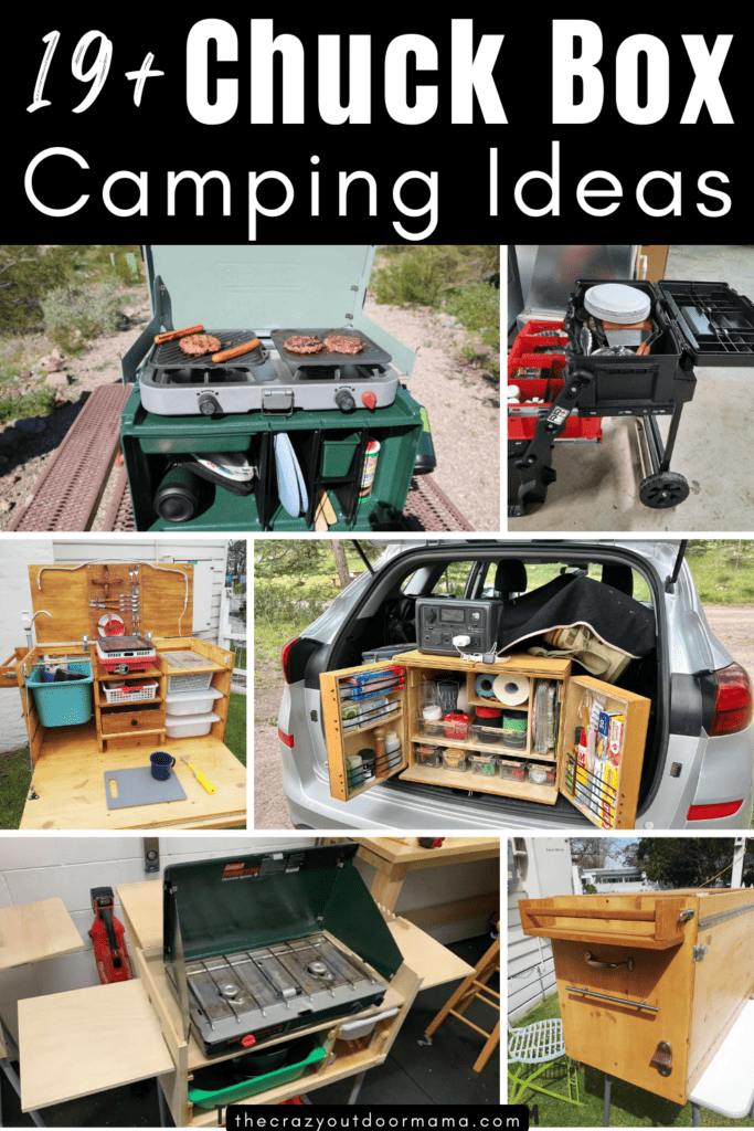 Chuck Boxes: 15 Camp Kitchen Box Ideas and Plans - Mom Goes Camping