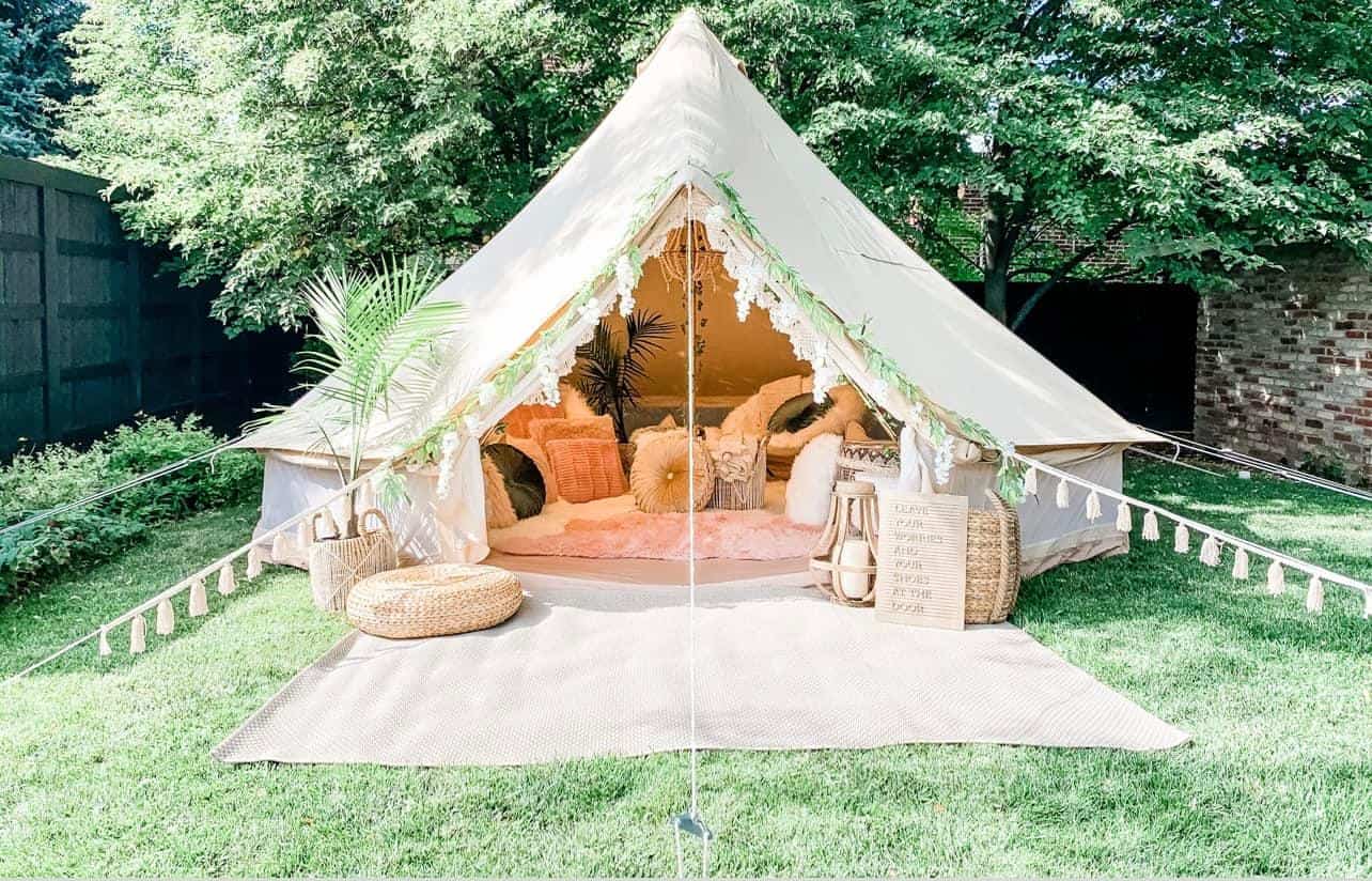 19 Backyard Glamping Party Ideas for Girls – The Crazy Outdoor Mama