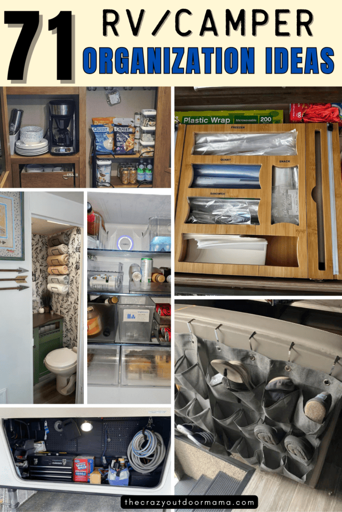 61+ Best RV Organization Hacks of 2023 (with pictures!) 2024 – The Crazy  Outdoor Mama