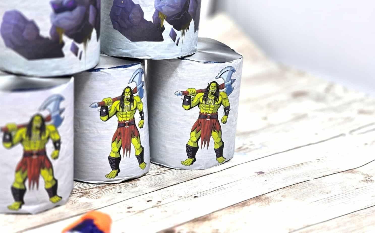 DIY Nerf Orc Targets - Perfect for a Nerf Themed Party! – The Crazy ...